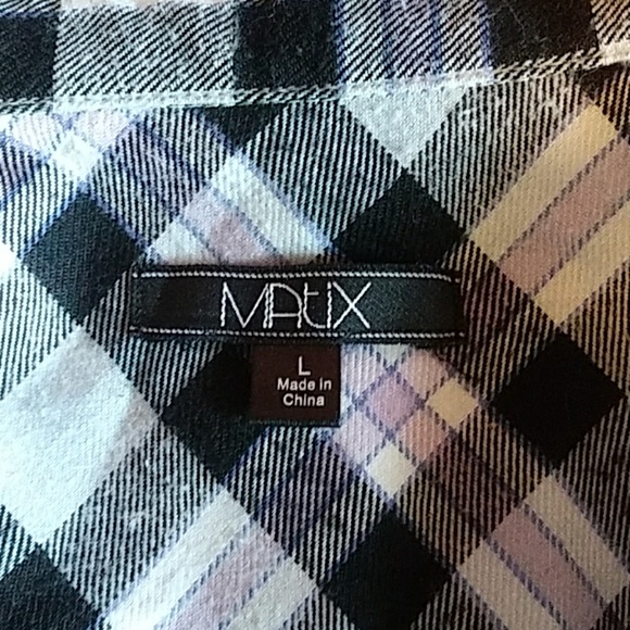 Matix Button Down Flannel - Picture 7 of 7